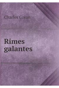 Rimes Galantes