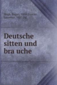 Deutsche sitten und brauche