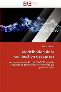 Mod?lisation de la Combustion Des Sprays
