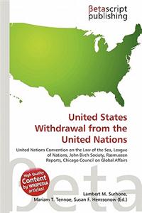United States Withdrawal from the United Nations