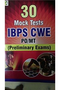 IBPS CWE PO/MT Prelinary Exams 30 Mock Test `