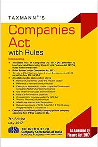 Companies Act With Rules