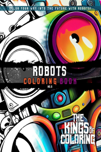Robots Coloring Book