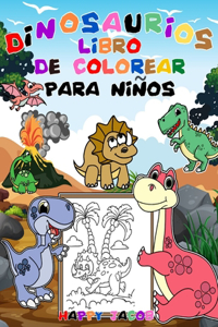 Dinosaurios Libro de Colorear para Niños