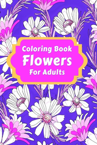 Coloring Book Flowers For Adults