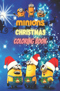 Minions Christmas Coloring book