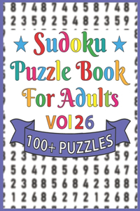 Sudoku Puzzle Book For Adults