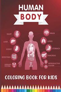 Human Body Coloring Book for Kids
