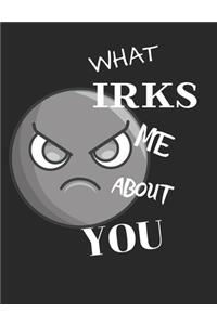 What Irks Me About You - Let It All Out