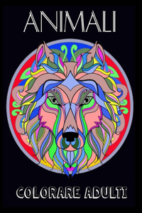 Animali Colorare Adulti
