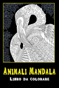 Animali Mandala - Libro da colorare