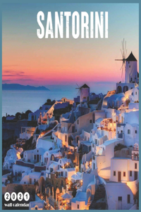 Santorini 2021 Wall Calendar