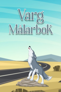 Varg målarbok