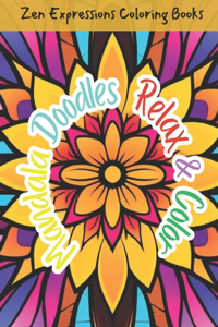 Mandala Doodles Relax & Color