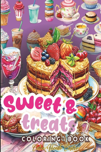 Sweet Treats Coloring Book