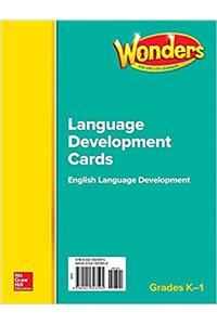 Wonders for English Learners Gk-1 Language Development Cards