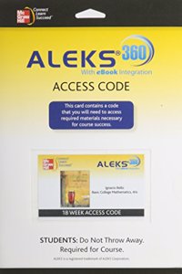 Aleks 360 Access Card (18 Weeks) for Basic Math