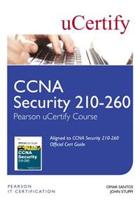 CCNA Security 210-260 Pearson uCertify Course Student Access Card