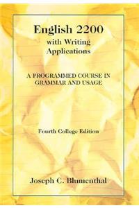 English 2200 with Writing Applications