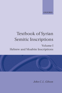 Textbook of Syrian Semitic Inscriptions