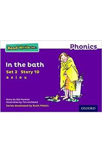 Read Write Inc. Phonics: Purple Set 2 Storybook 10 In the Bath