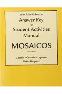Answer Key for Mosaicos