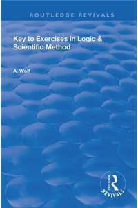 Key to Exercises in Logic and Scientific Method