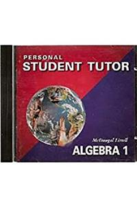 McDougal Littell High School Math: Personal Student Tutor Site License with CD-ROM Algebra 1