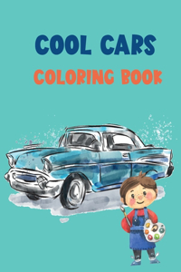 Cool Cars Coloring Book For Kids