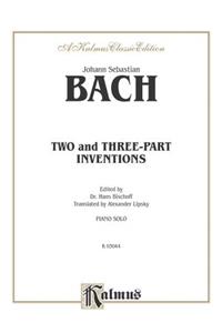 Two- And Three-Part Inventions