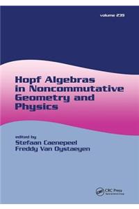 Hopf Algebras in Noncommutative Geometry and Physics