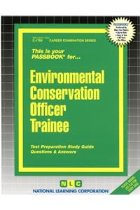 Environmental Conservation Officer Trainee