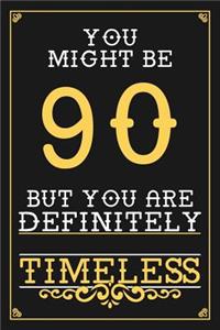 90th Birthday Journal