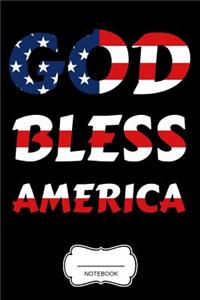 God Bless America Notebook