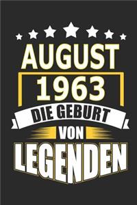 August 1963 Die Geburt von Legenden