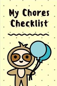 My Chores Checklist