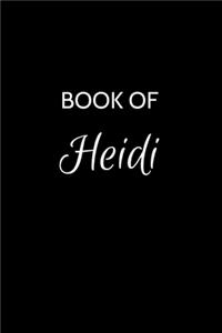 Book of Heidi