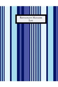 Restaurant Manager Log