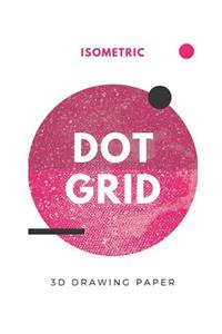 Isometric Dot Grid 3D Drawing Paper