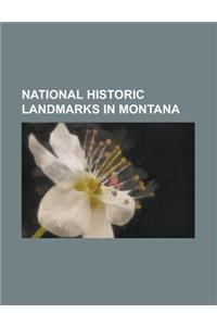National Historic Landmarks in Montana