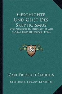 Geschichte Und Geist Des Skepticismus