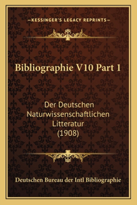 Bibliographie V10 Part 1