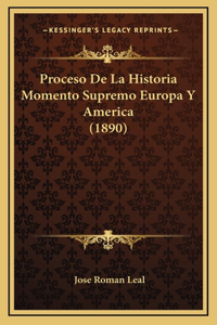 Proceso de La Historia Momento Supremo Europa y America (1890)