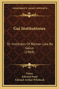 Gai Institutiones