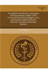 An Analysis of Predictive