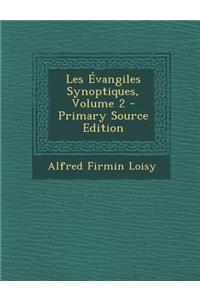 Les Evangiles Synoptiques, Volume 2 - Primary Source Edition