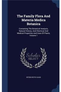 Family Flora And Materia Medica Botanica