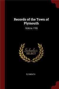 Records of the Town of Plymouth