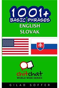 1001+ Basic Phrases English - Slovak