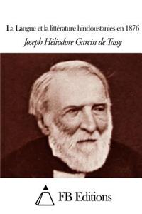Langue et la littérature hindoustanies en 1876